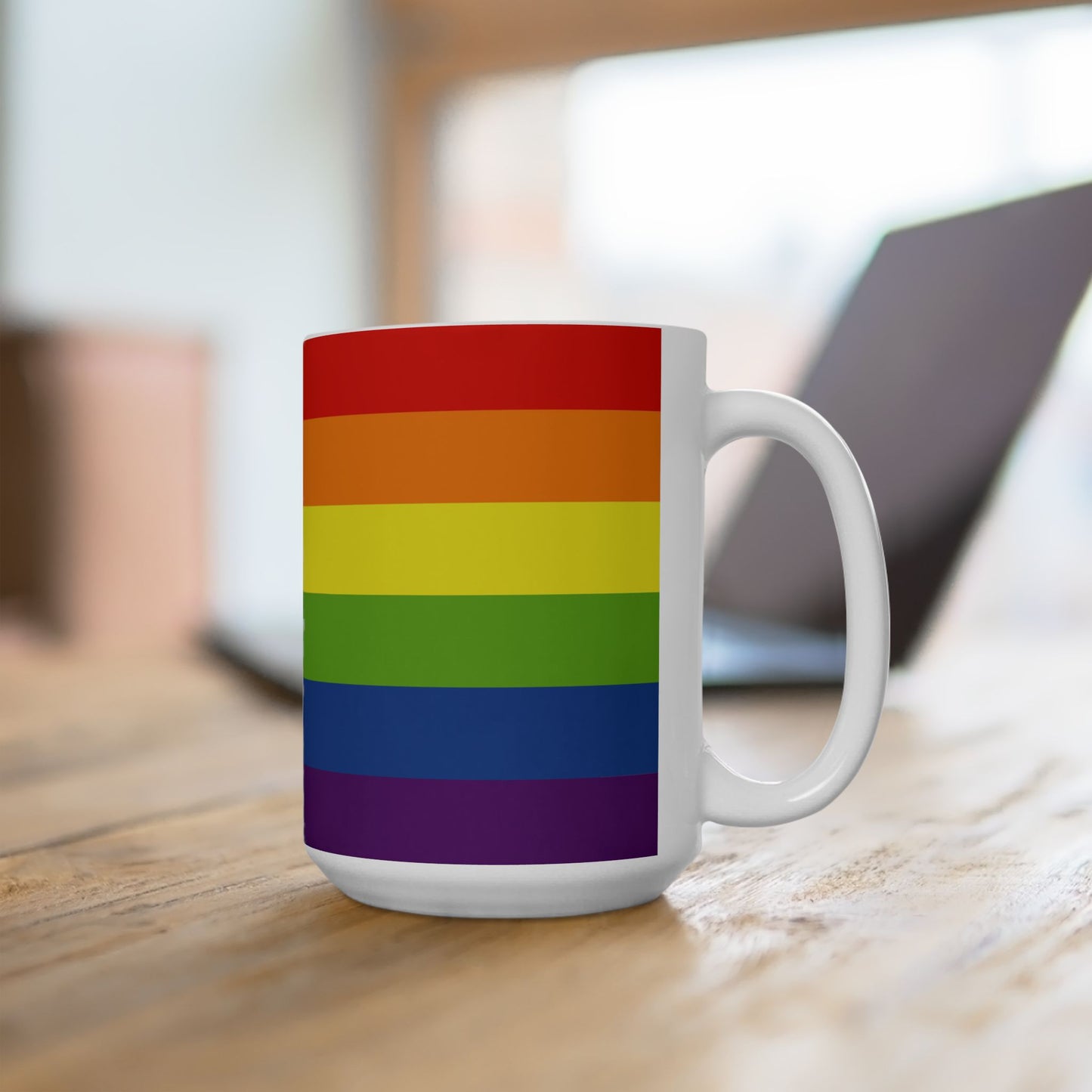 Intersex-Inclusive Progress Rainbow Pride Flag 11oz or 15oz Ceramic Mug
