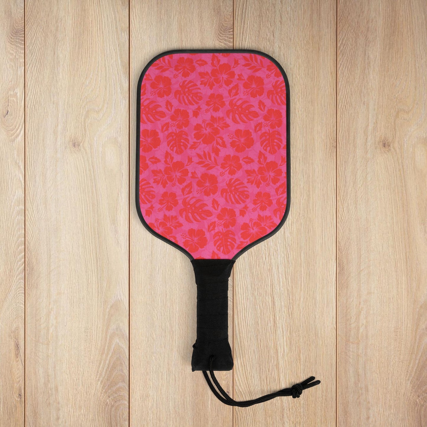 Pink Tropical Pickleball Paddles