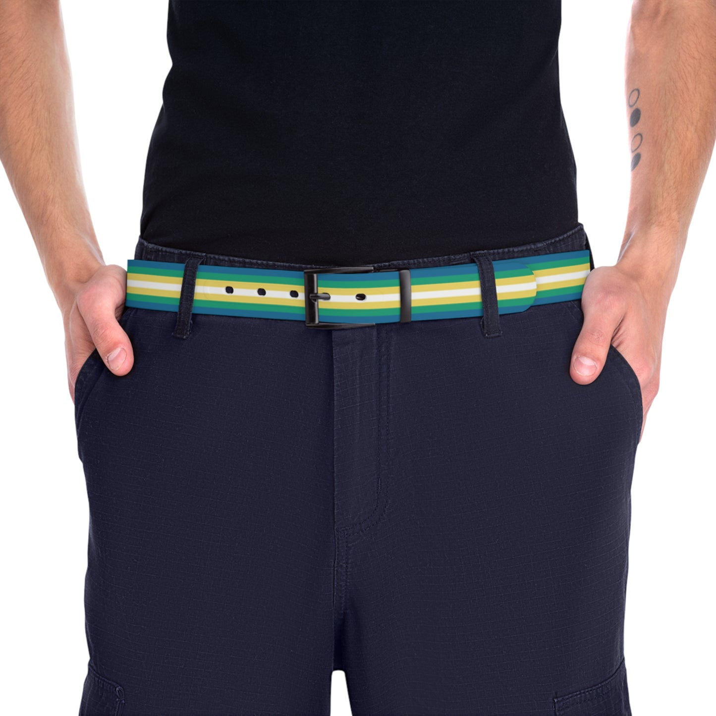 Non-Binary Boy Pride Flag Belt