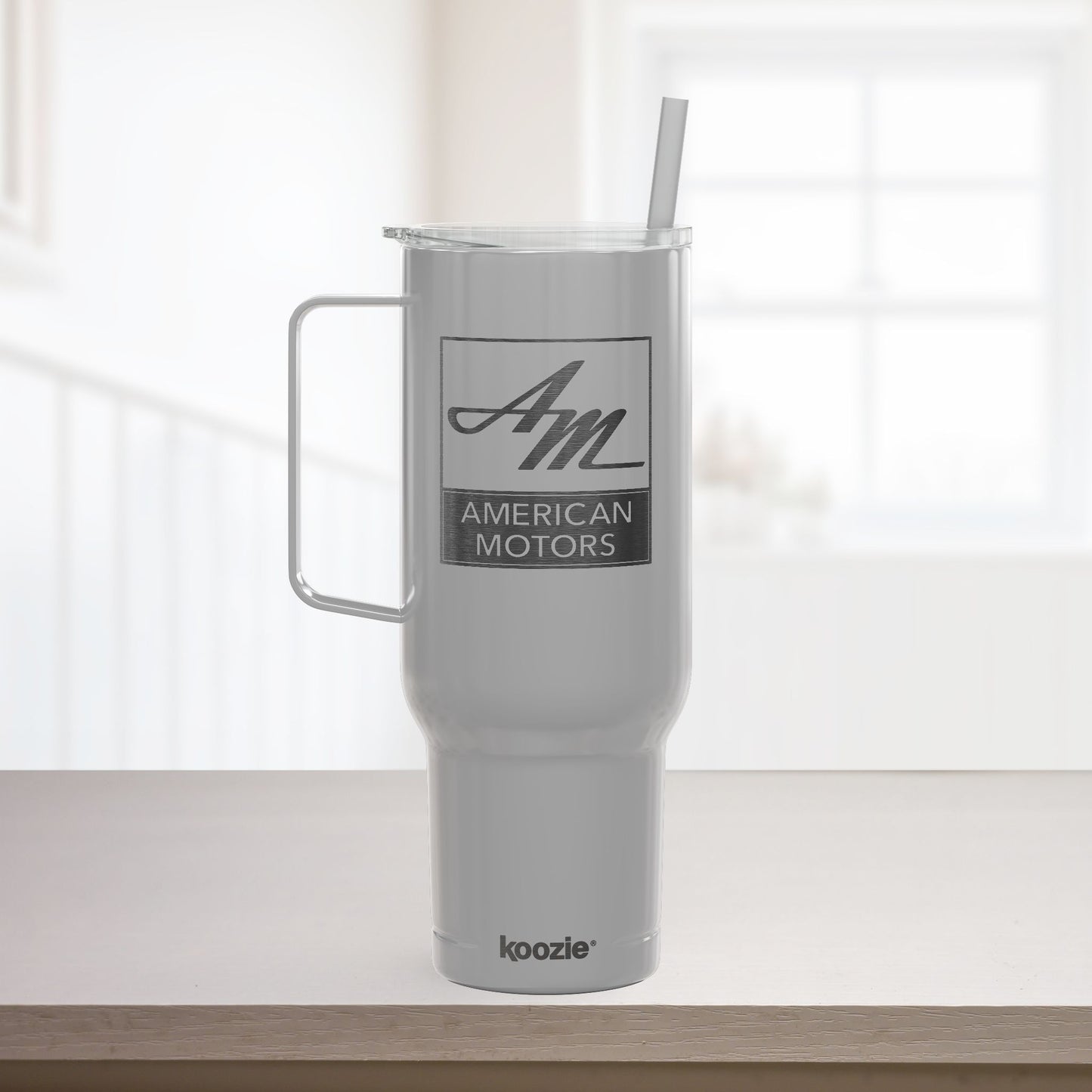 AMC Square Logo Engraved 40oz Insulated Tumbler