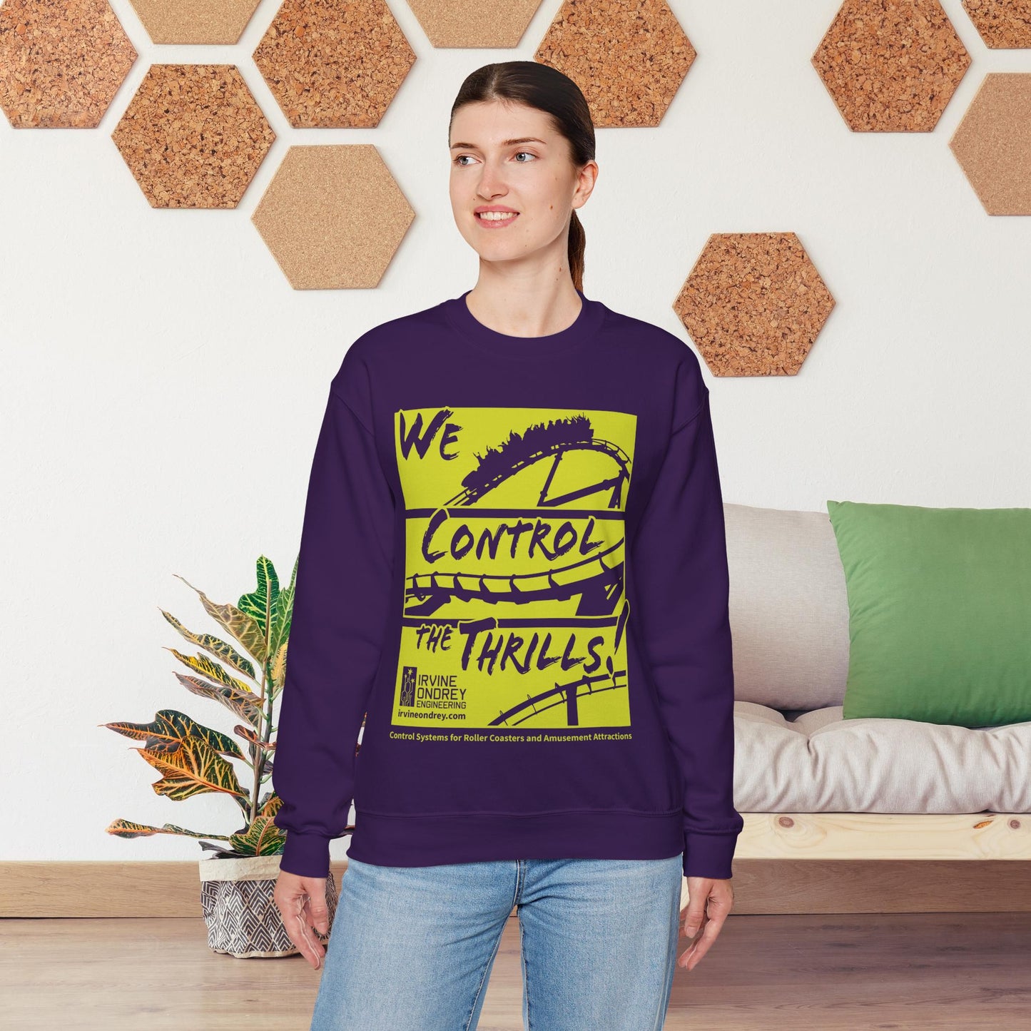 OG Steelie Sweatshirt (FRONT graphic) • Irvine Ondrey Engineering