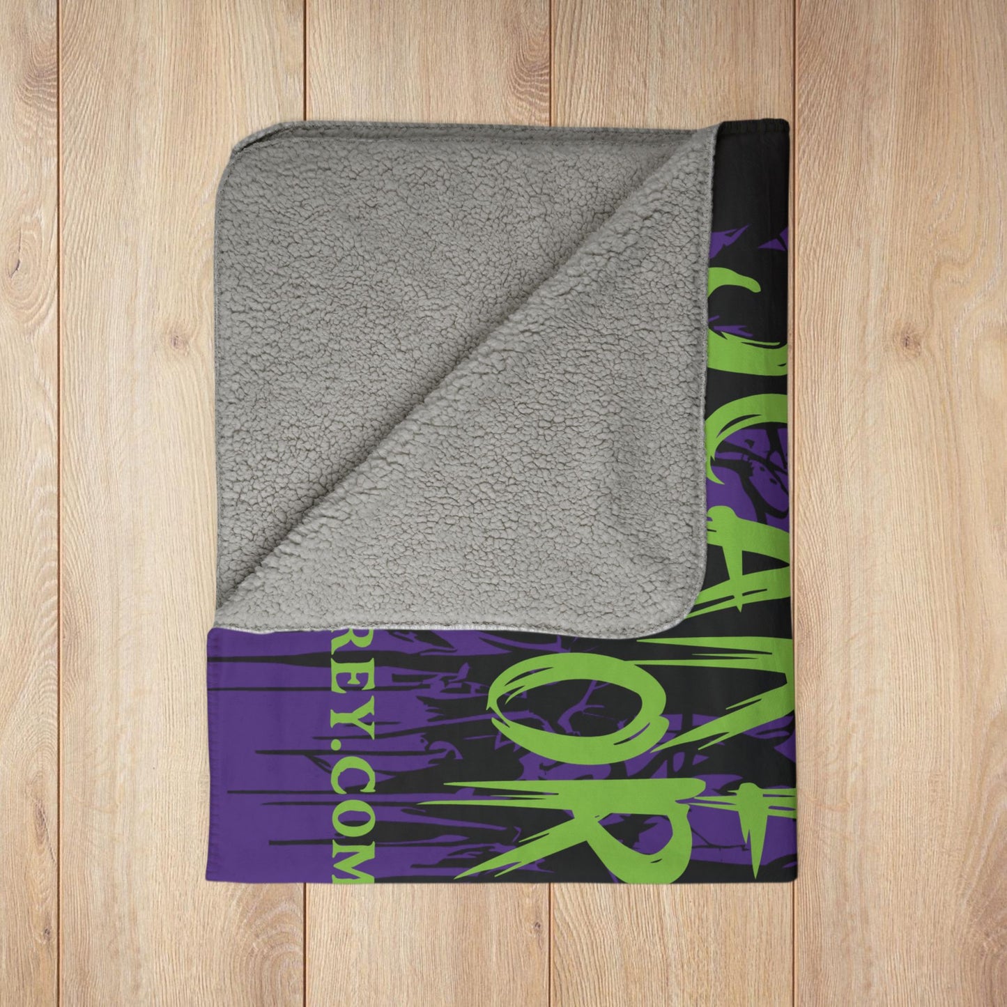 Proud to Be a Scare Actor Personalized Fleece Sherpa Blanket • Irvine Ondrey Engineering