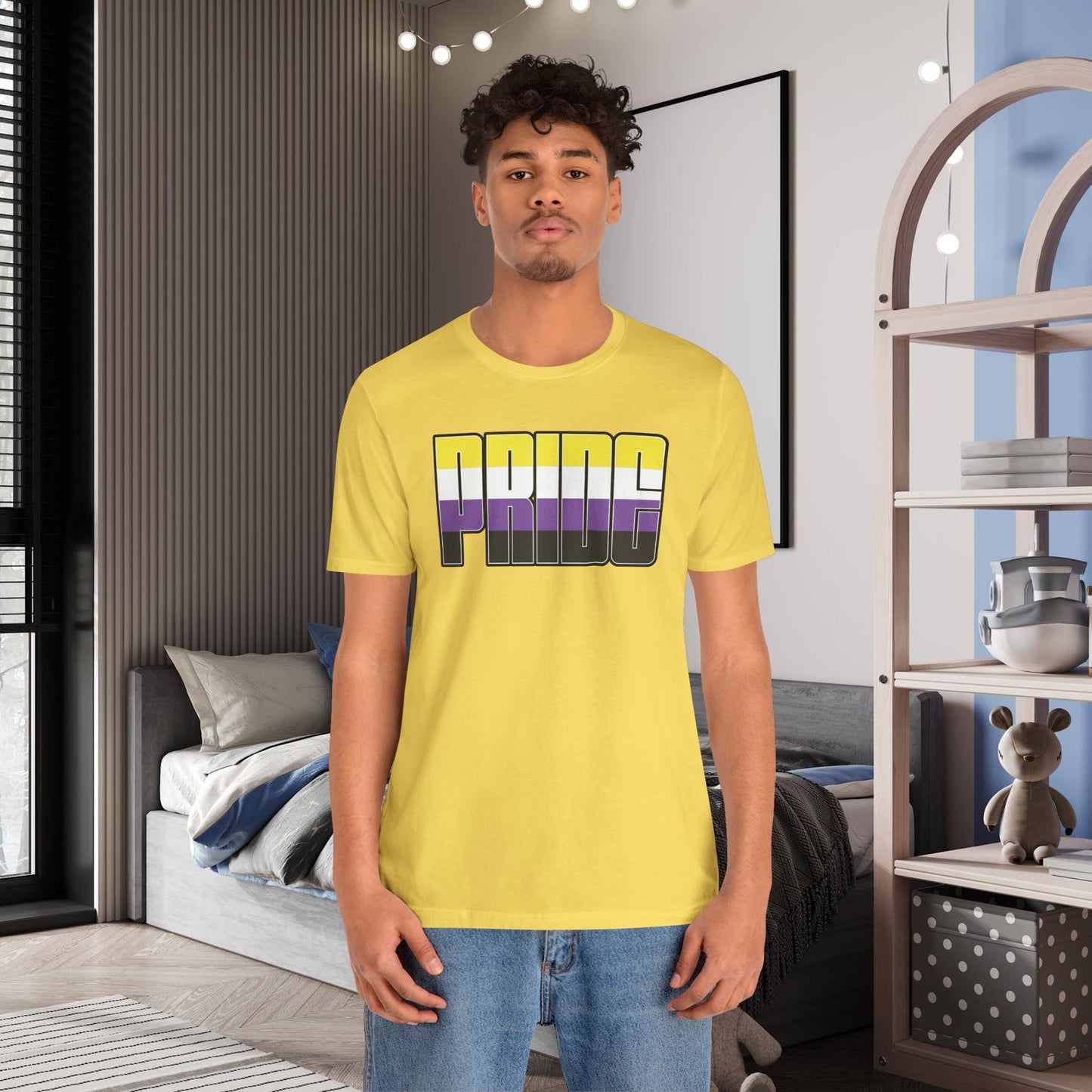 Maize Yellow Non-Binary Pride Tee