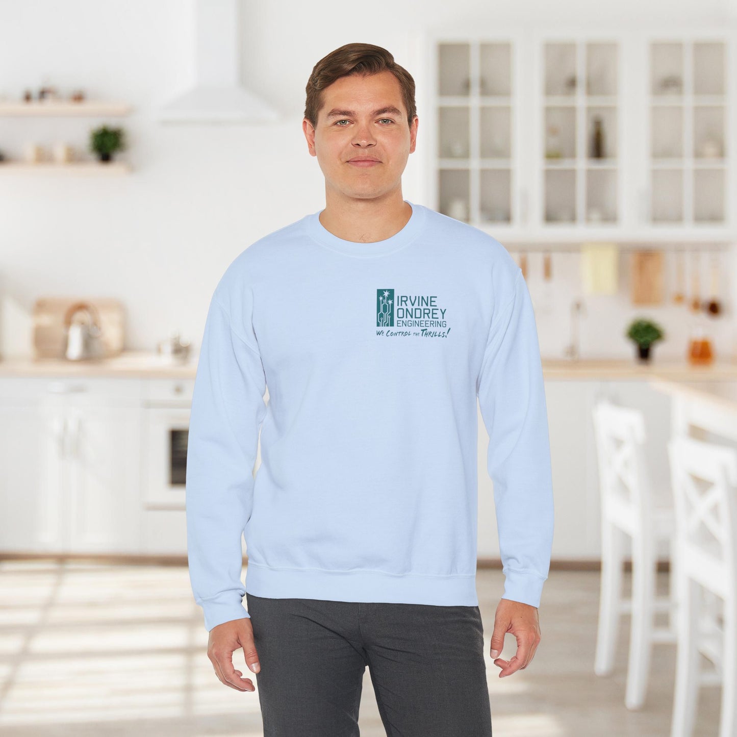 OG Woodie Sweatshirt (BACK graphic) • Irvine Ondrey Engineering