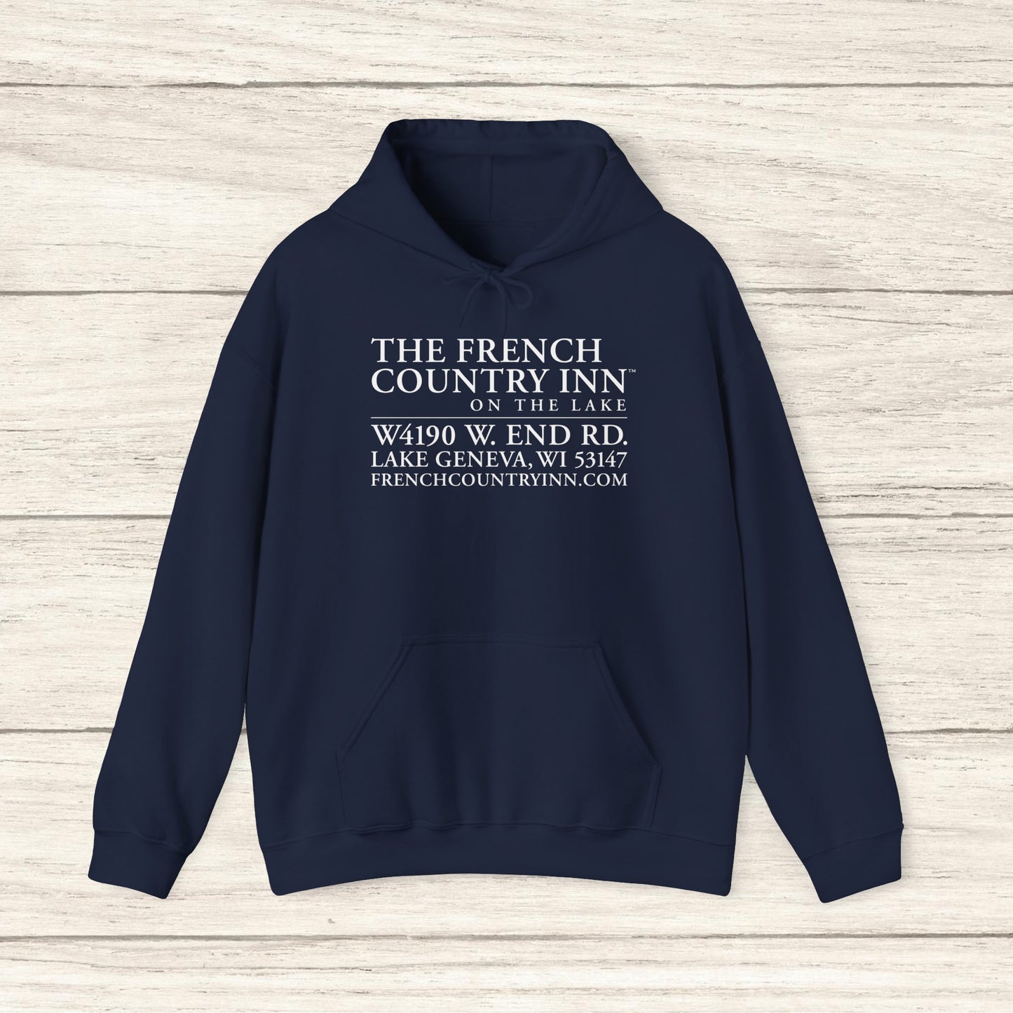 The French Country Inn Hoodie • Lake Geneva, Walworth County, WI