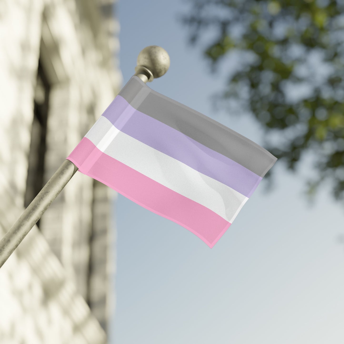 Cupiosexual Pride Flag (Single Sided Print), LGBTQIA+ Kalossexual Pride Flags, LGBTQ+ Cupio Pride