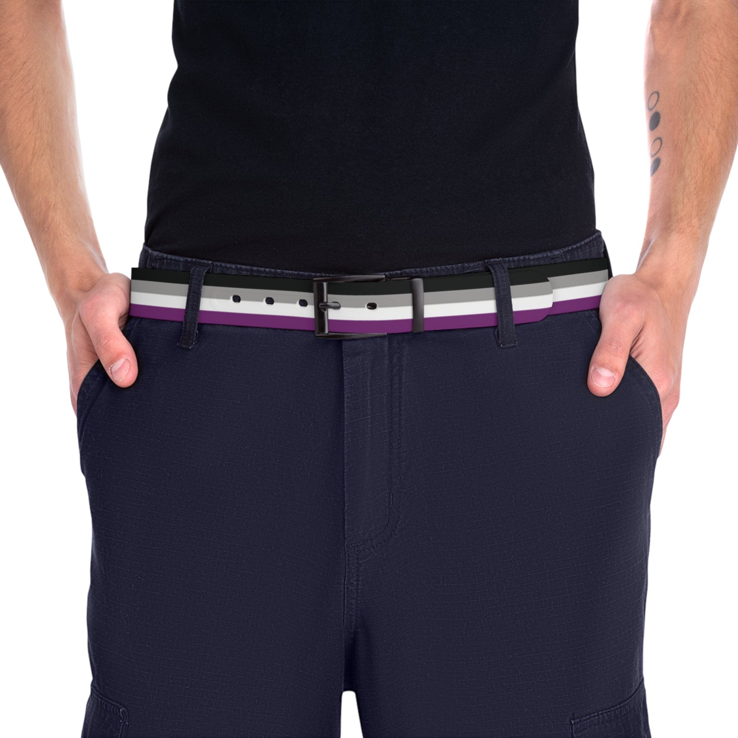 Asexual Pride Flag Belt