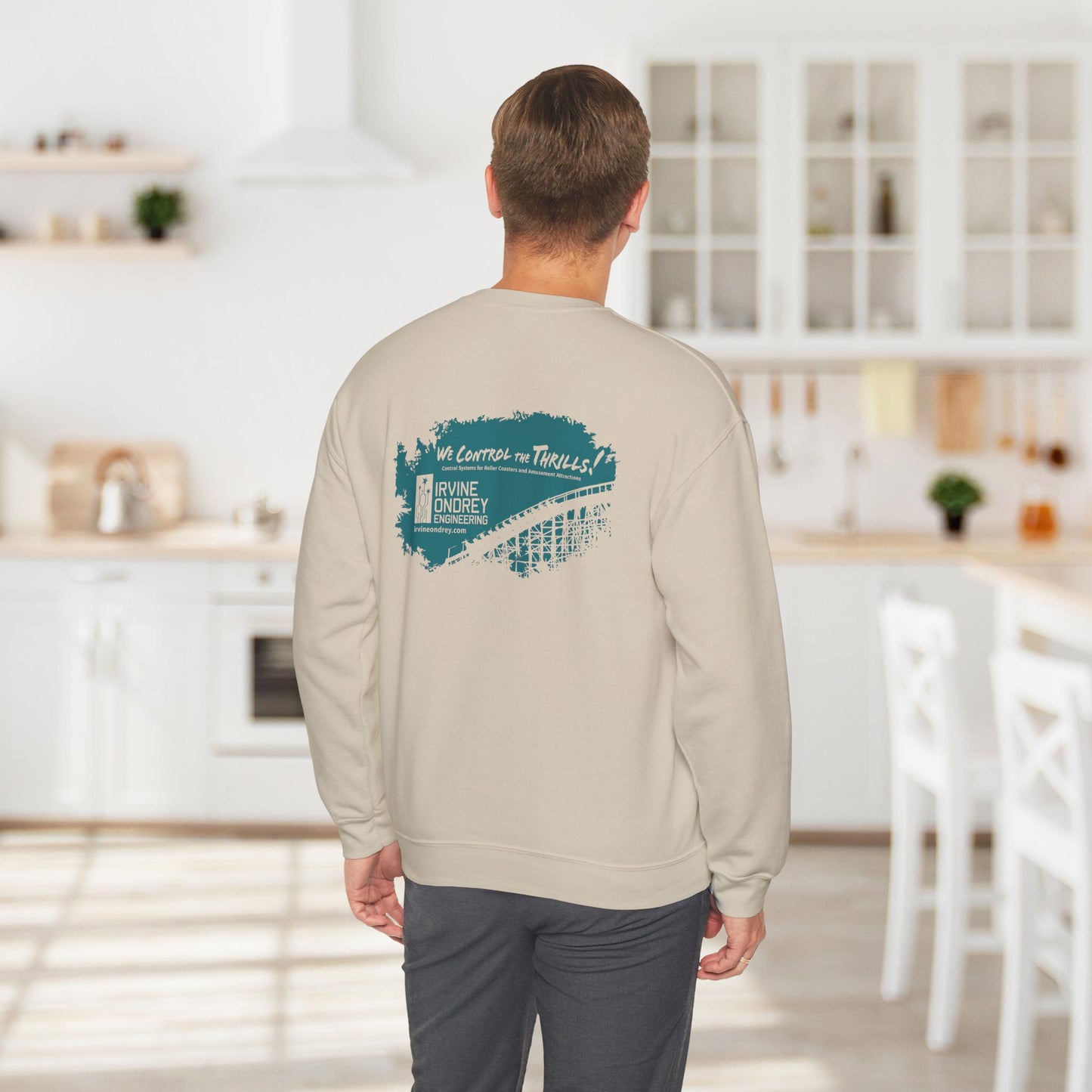 OG Woodie Sweatshirt (BACK graphic) • Irvine Ondrey Engineering