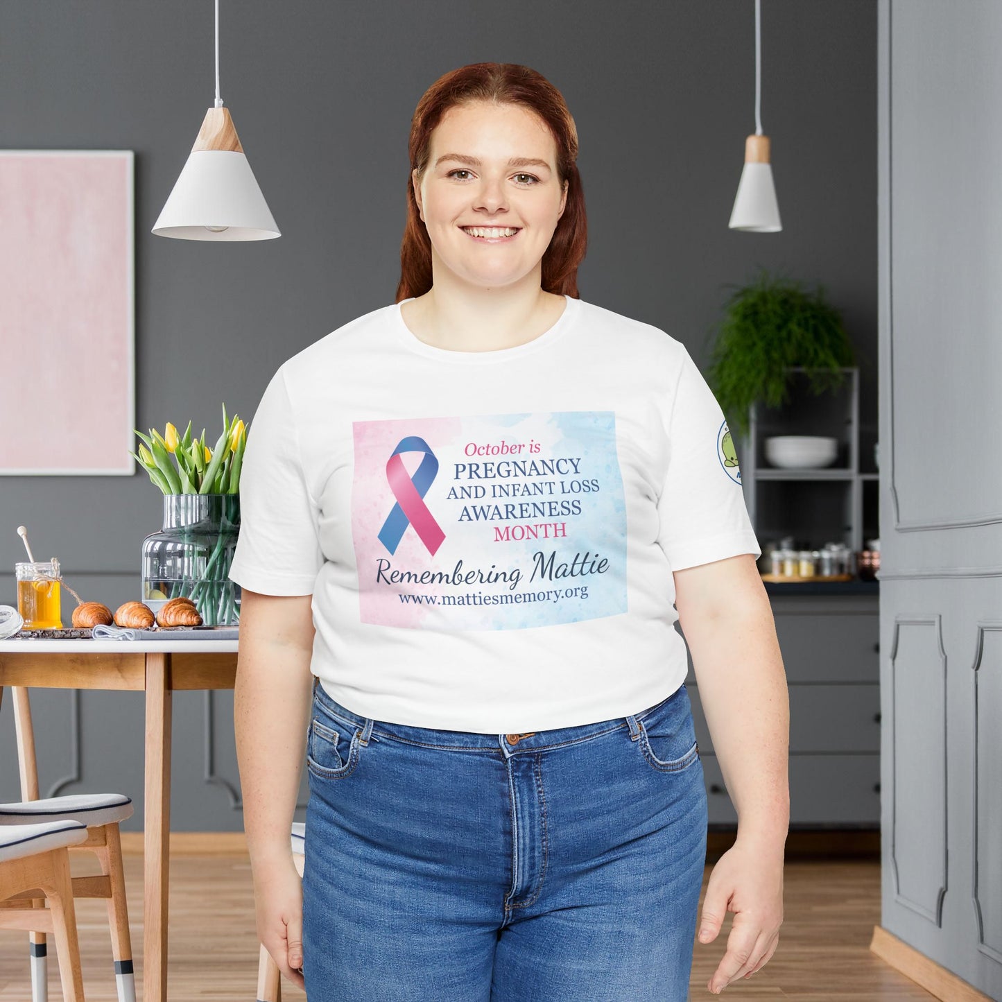 Pregnancy & Infant Loss Awareness Tee • Mattie's Memory