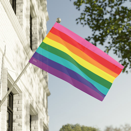 60" x 36" Rainbow Pride Gilbert Baker Flag