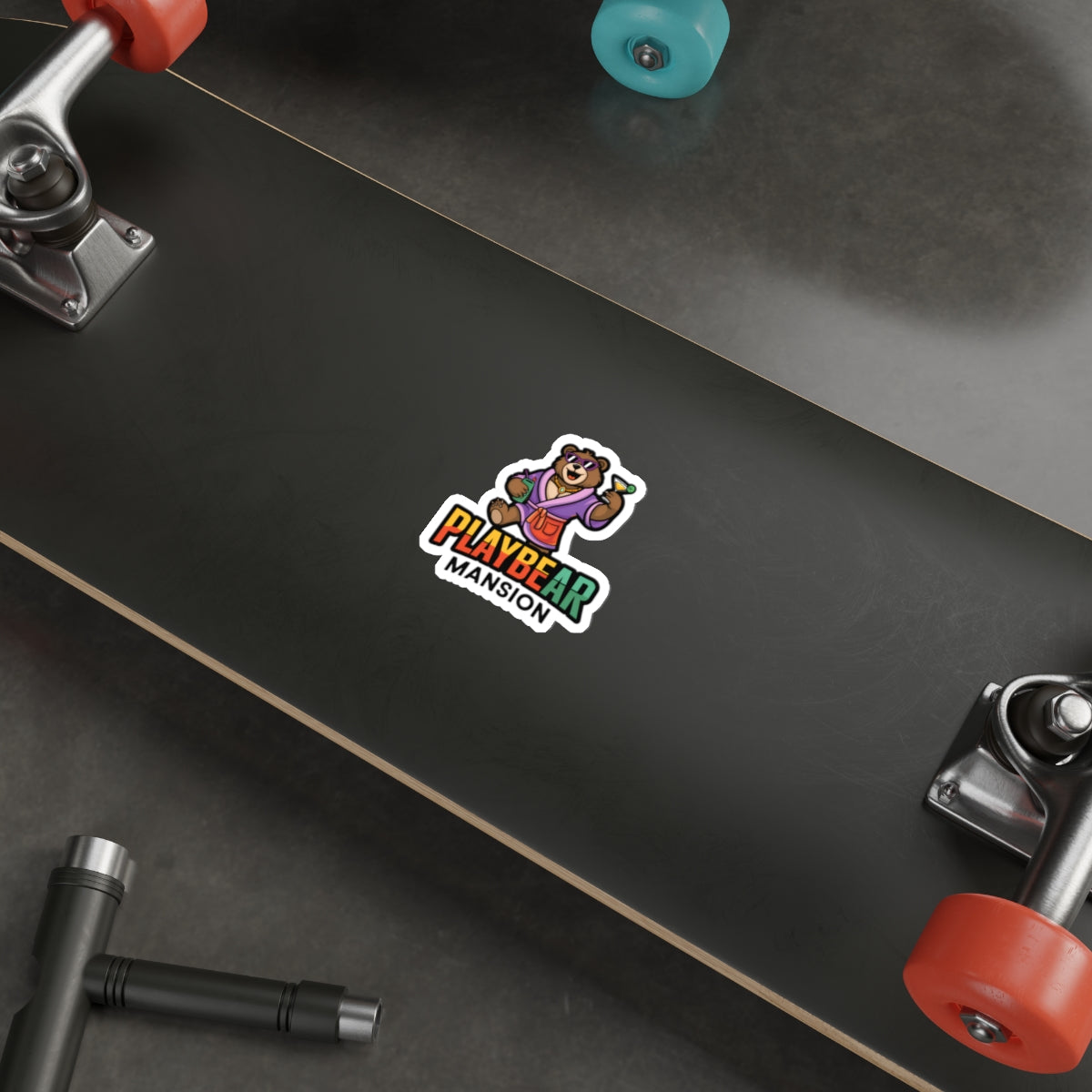 Playful Bear Die-Cut Stickers