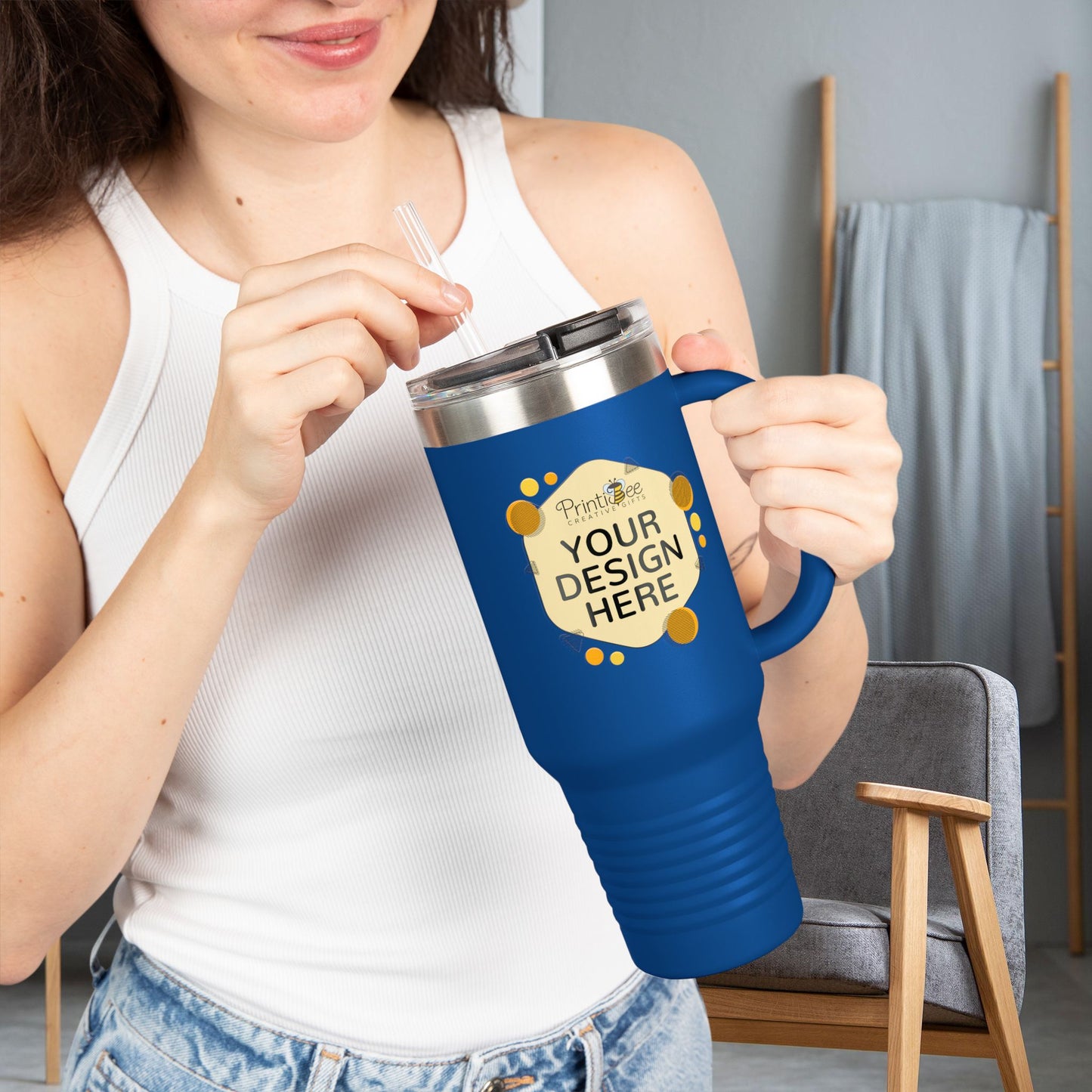 Custom Insulated Travel Mug