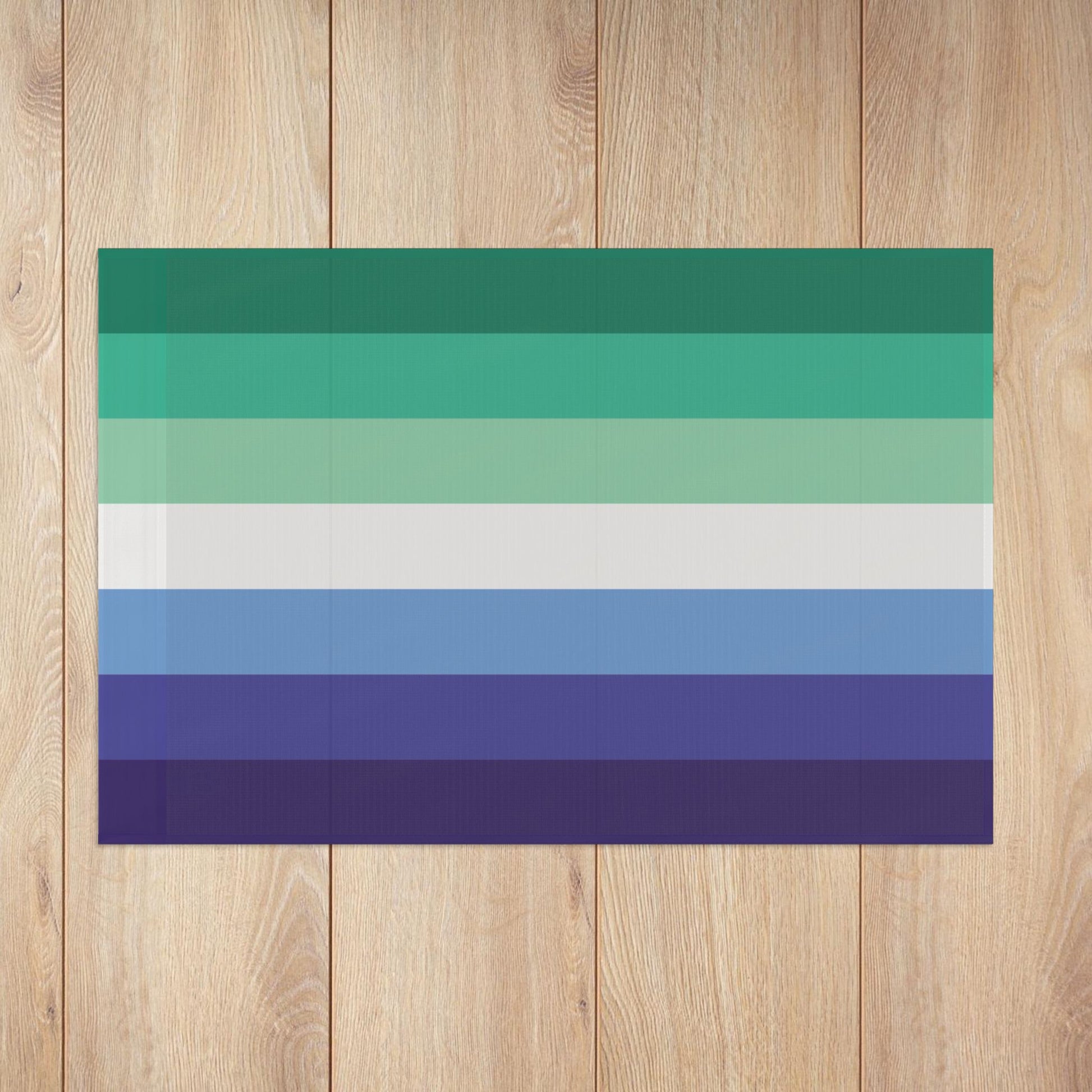 Gay Men Pride Trans-Inclusive 7-Stripe Flag