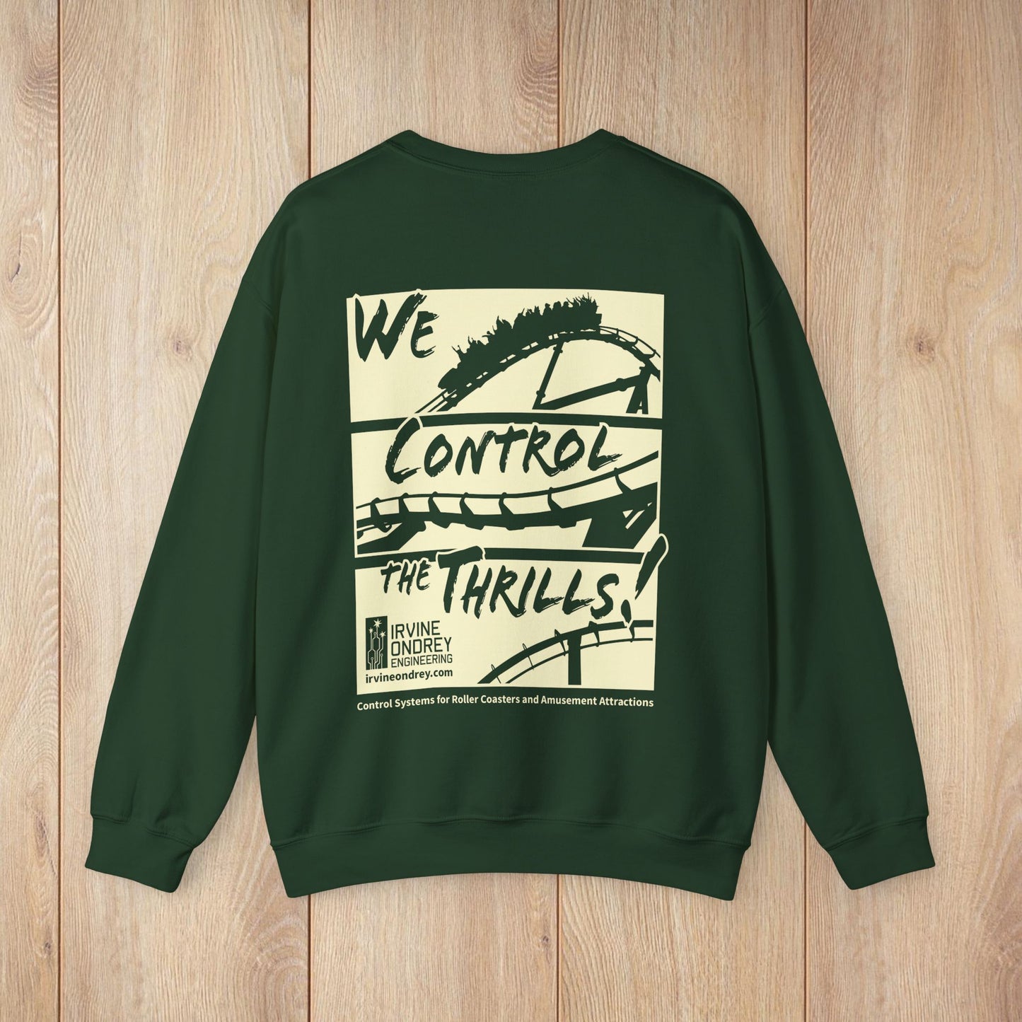 OG Steelie Sweatshirt (BACK graphic) • Irvine Ondrey Engineering