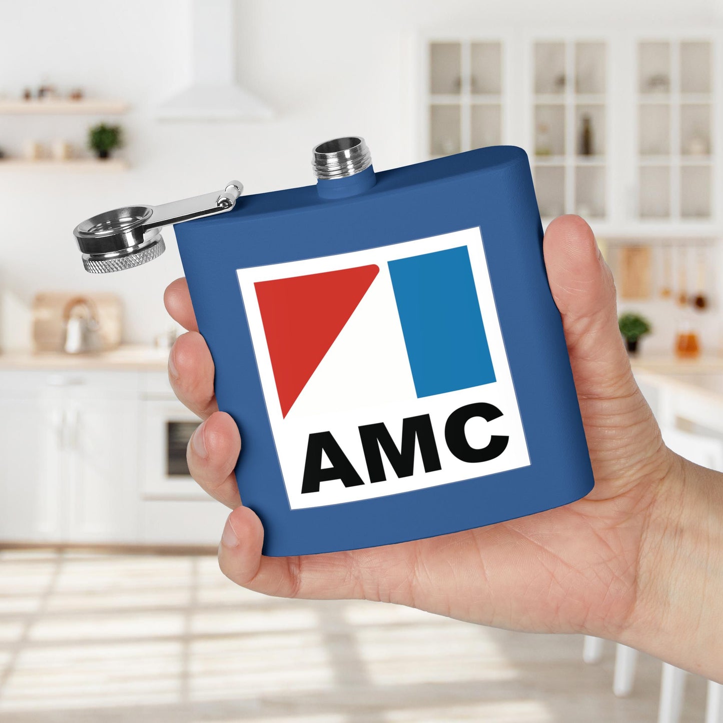 AMC Logo Stainless Steel Flask