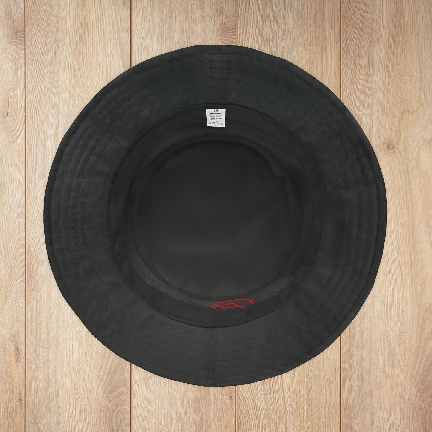 Rambler Logo Black Bucket Hat