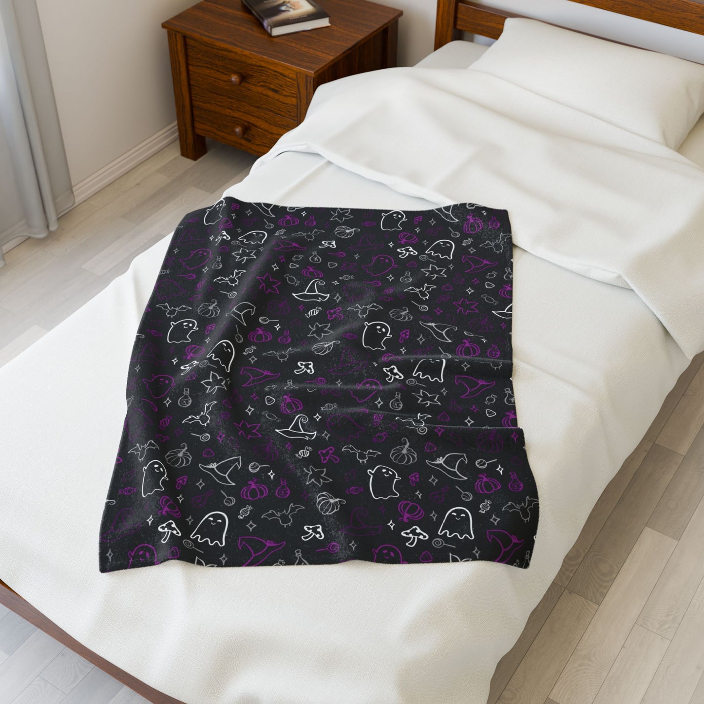 Demisexual Pride Halloween Velveteen Plush Blanket