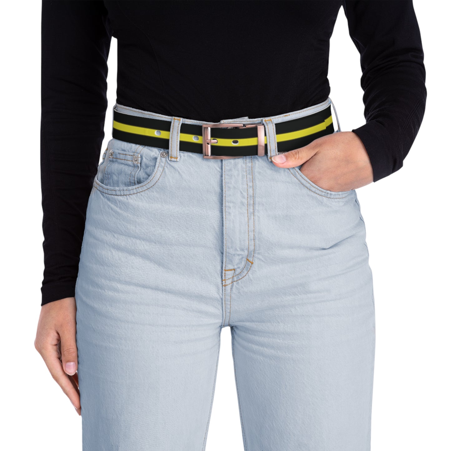 Thin Yellow Line Flag Belt