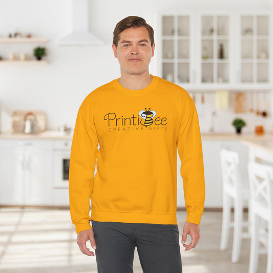 Gold PrintiBee Sweatshirt • Kenosha, Kenosha County, WI