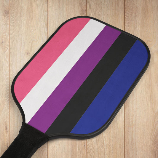 Genderfluid Pride Flag Pickleball Kit