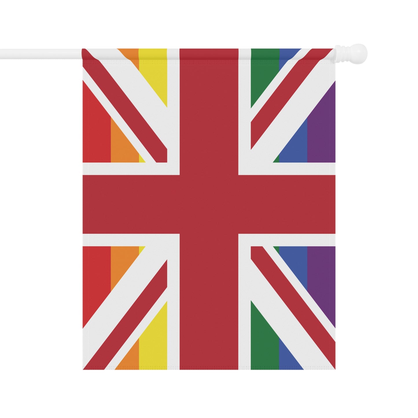 UK LGBTQIA+ Rainbow Pride Garden Flag Banner