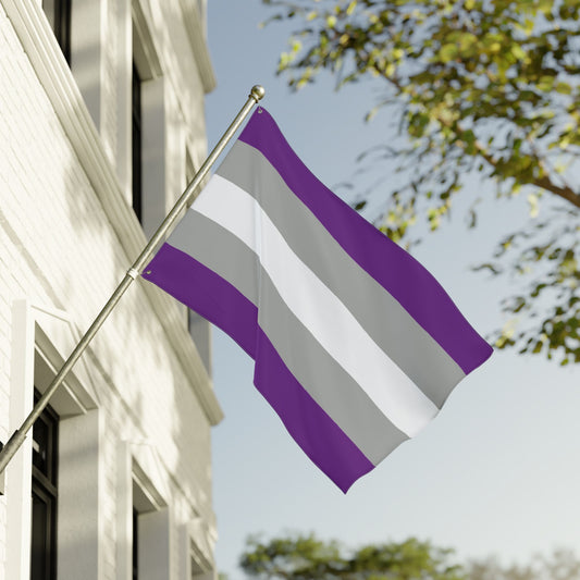 36'' × 60'' Greysexual Pride Flag with Grommets