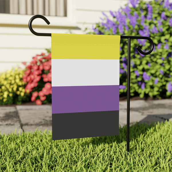 12'' × 18'' Non-Binary Pride Garden Flag Banner