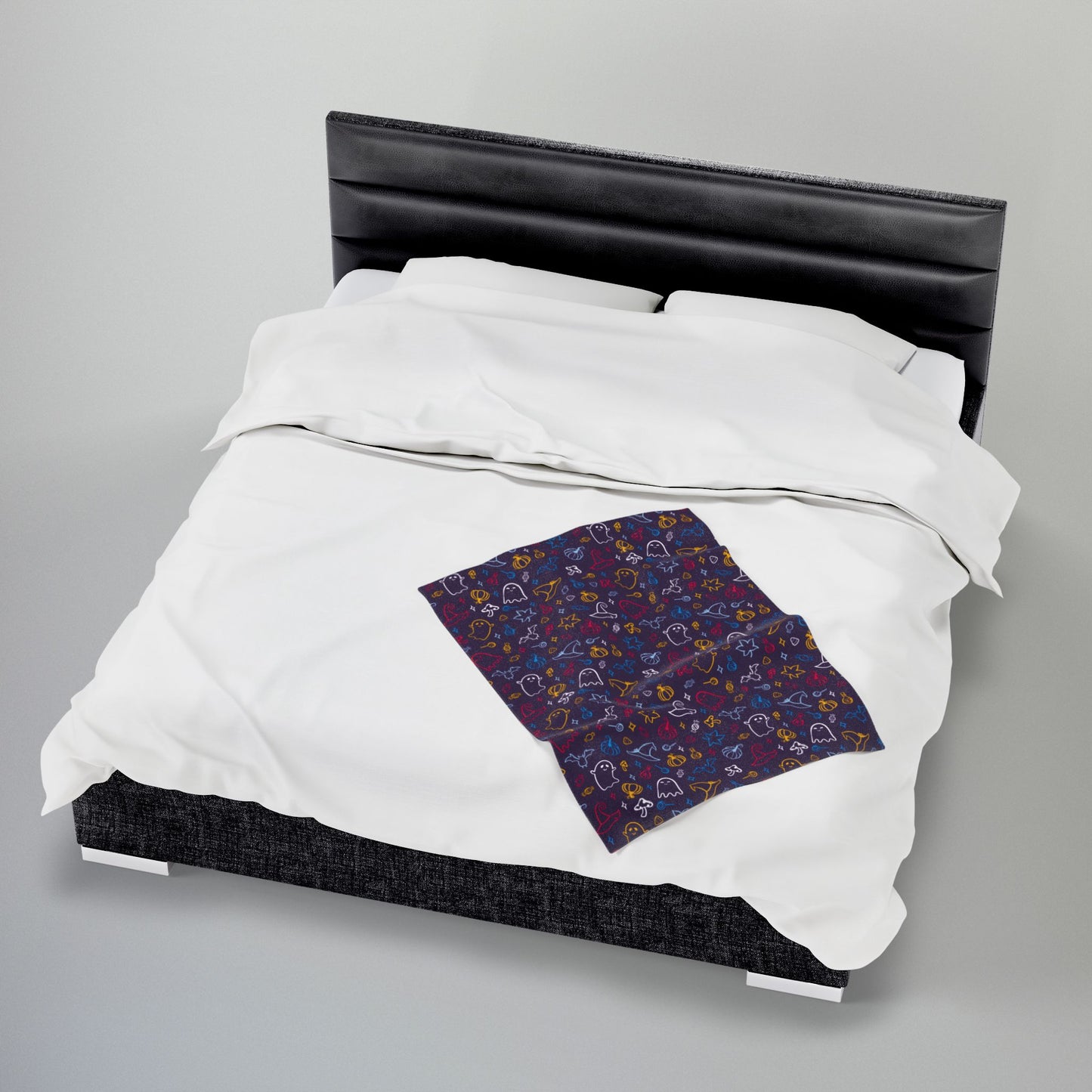 Polyamory Pride Halloween Velveteen Plush Blanket