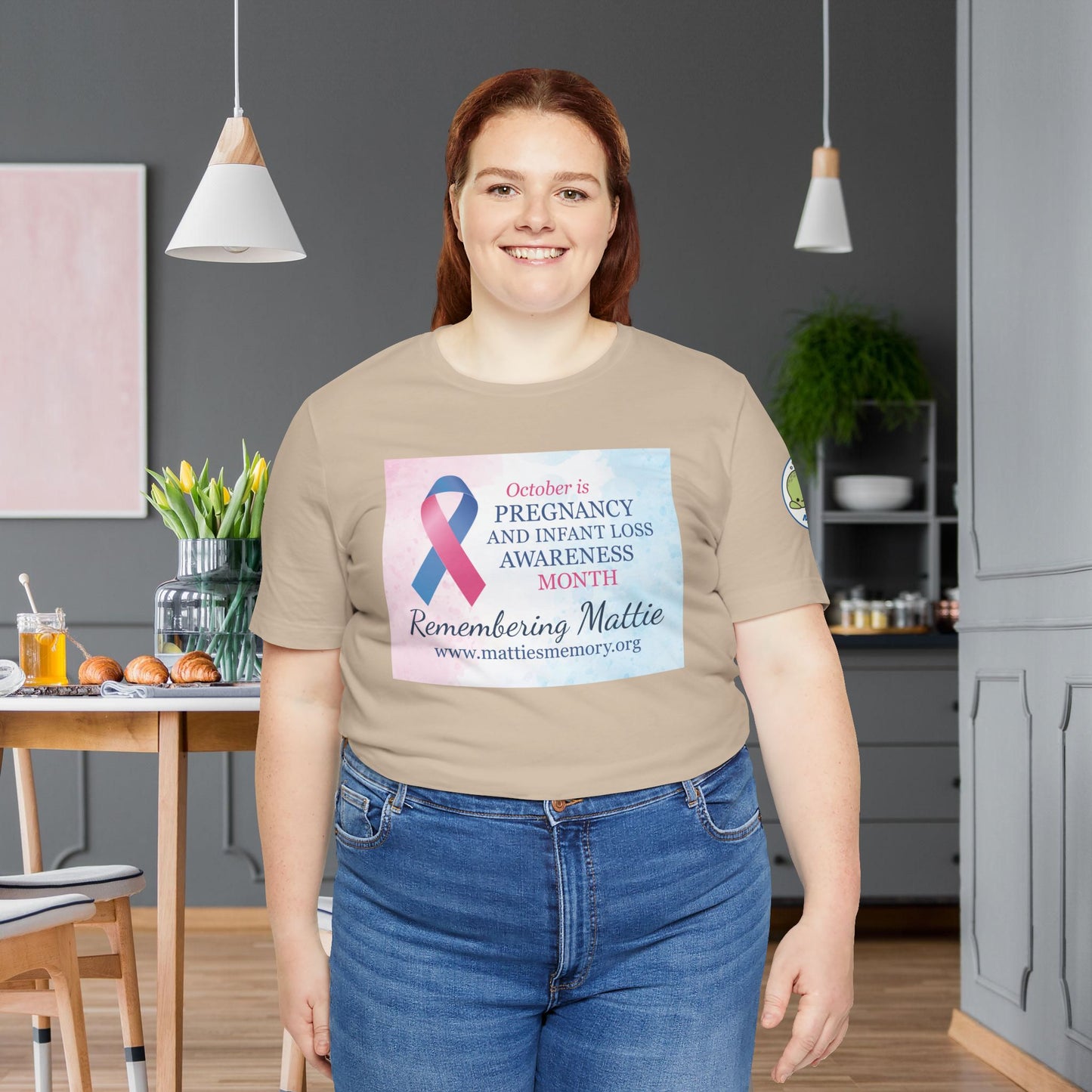 Pregnancy & Infant Loss Awareness Tee • Mattie's Memory