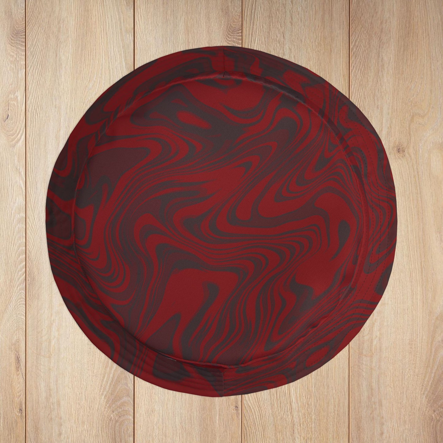 Red Swirl Bucket Hat • Irvine Ondrey Engineering