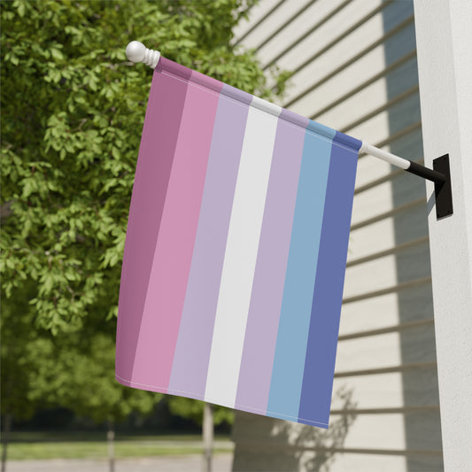 24.5'' × 32'' Bigender Pride Garden Banner