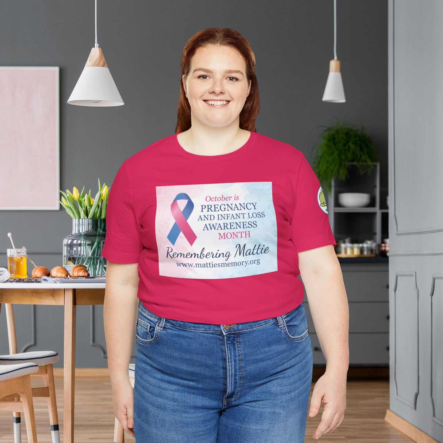 Pregnancy & Infant Loss Awareness Tee • Mattie's Memory