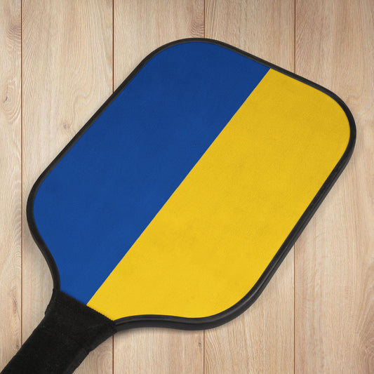 Ukraine Flag Pickleball Kit