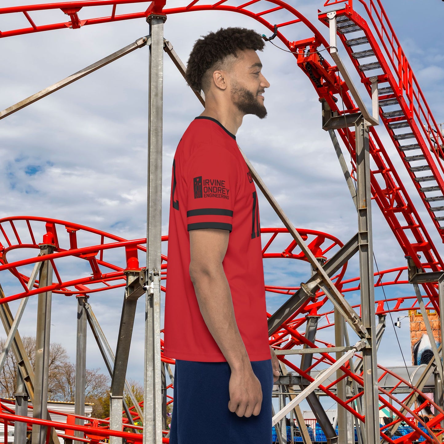 Coaster & Park Count Red Jersey • Irvine Ondrey Engineering