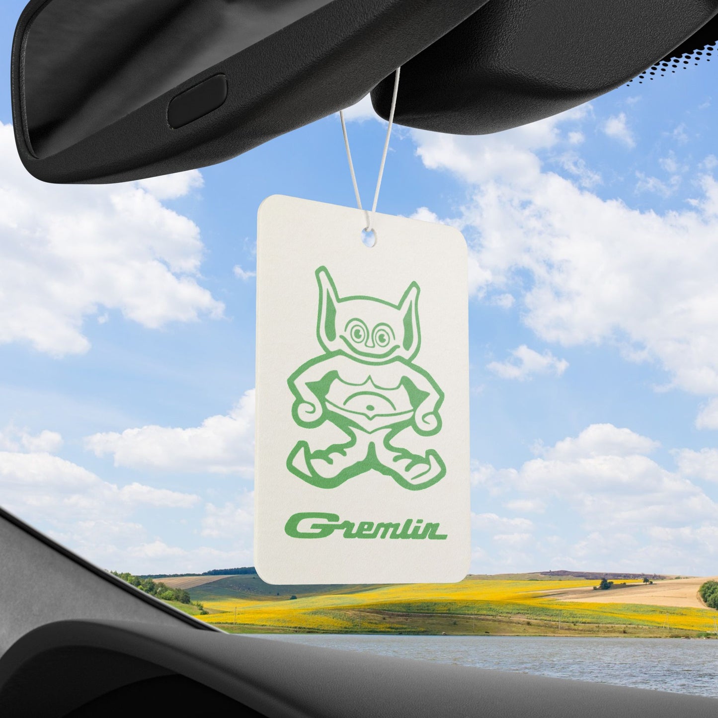 AMC Green Gremlin & Mascot Logos Air Freshener