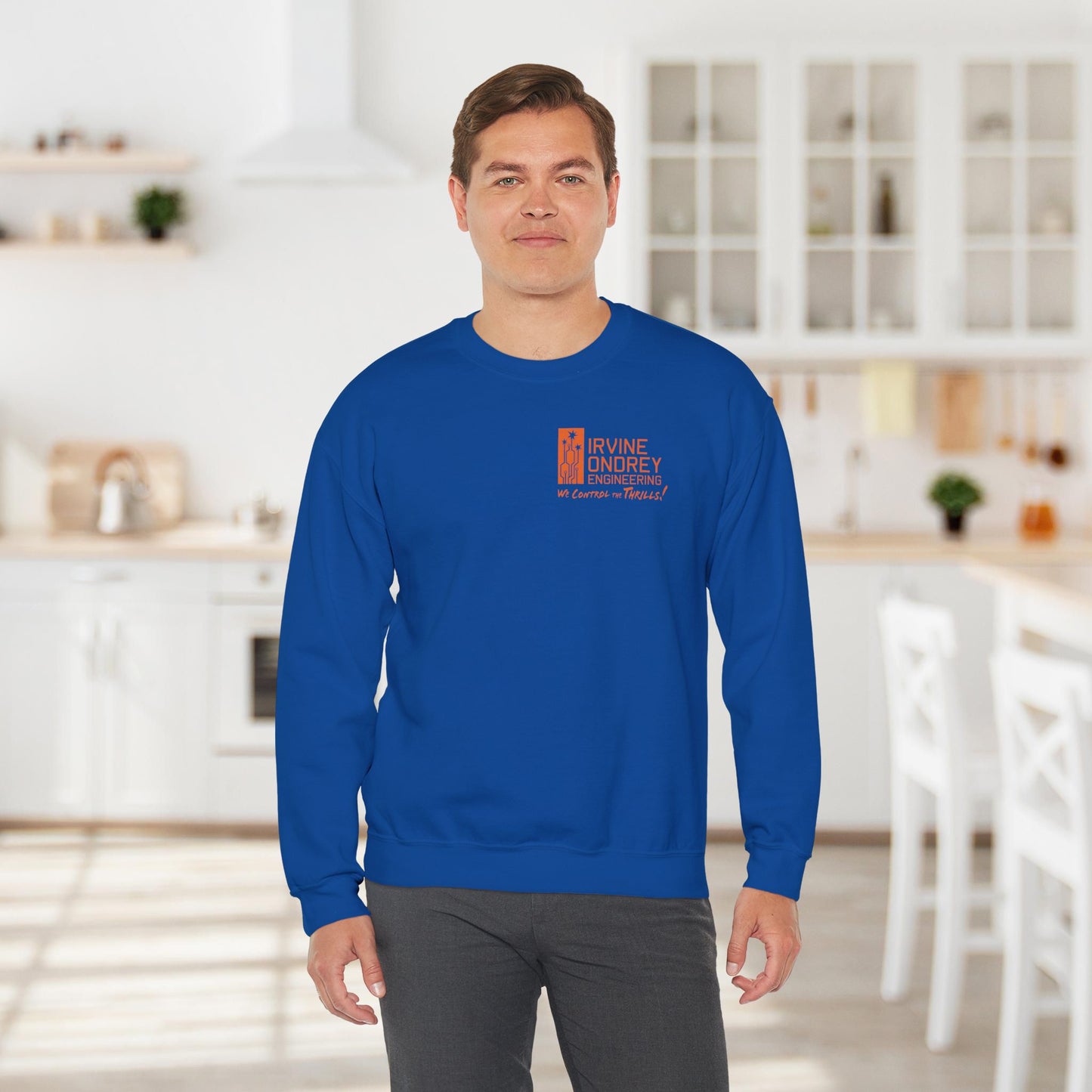 OG Woodie Sweatshirt (BACK graphic) • Irvine Ondrey Engineering