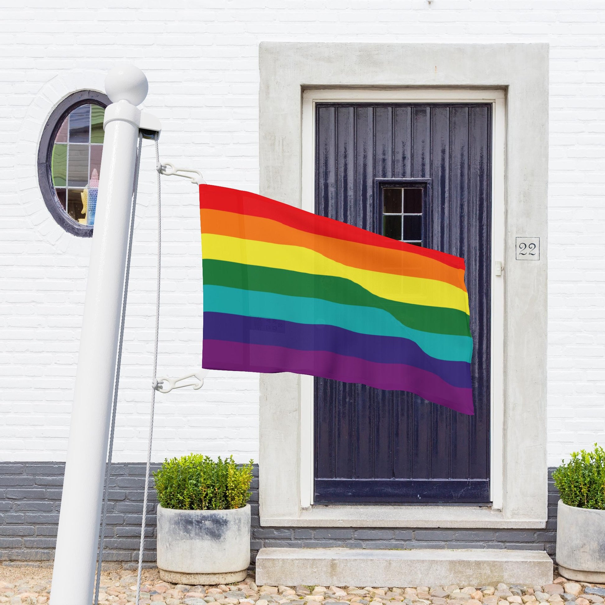 Rainbow Pride 7-Stripe Flag