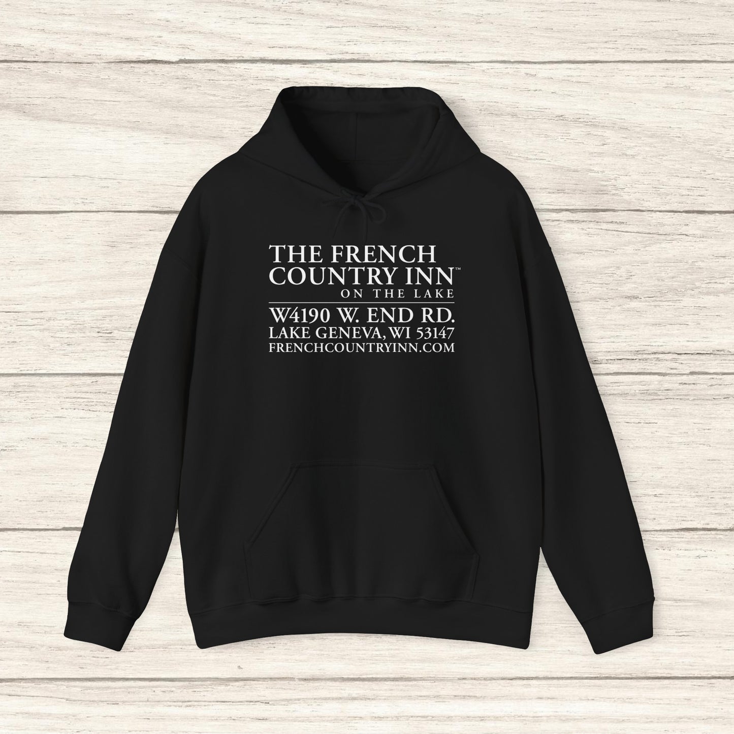 The French Country Inn Hoodie • Lake Geneva, Walworth County, WI
