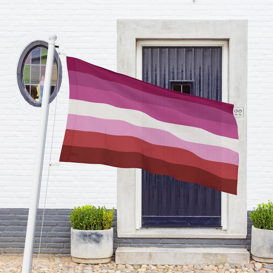 Lesbian Pride Pink 7-Stripe Flag