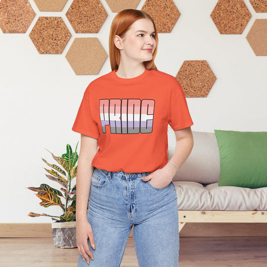 Coral Cupioromantic Pride Tee
