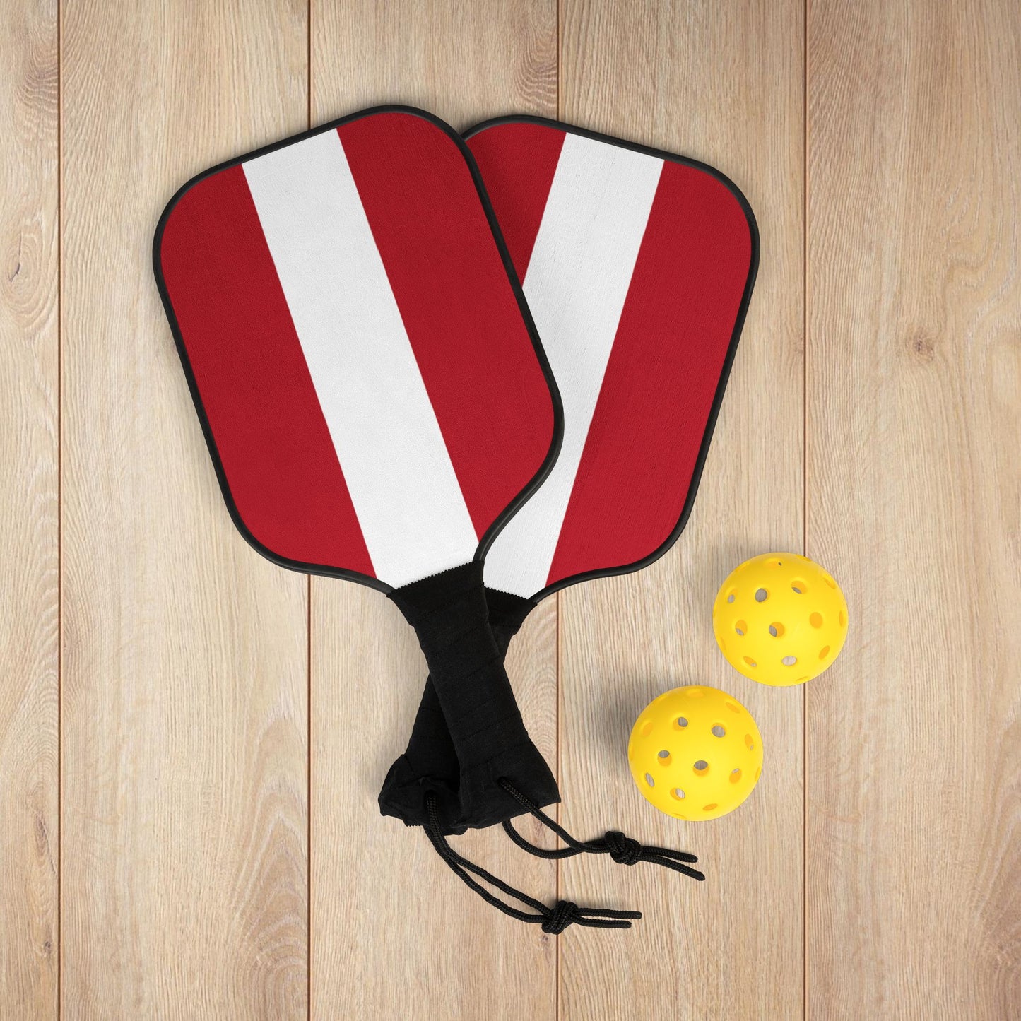 Austria Flag Pickleball Kit