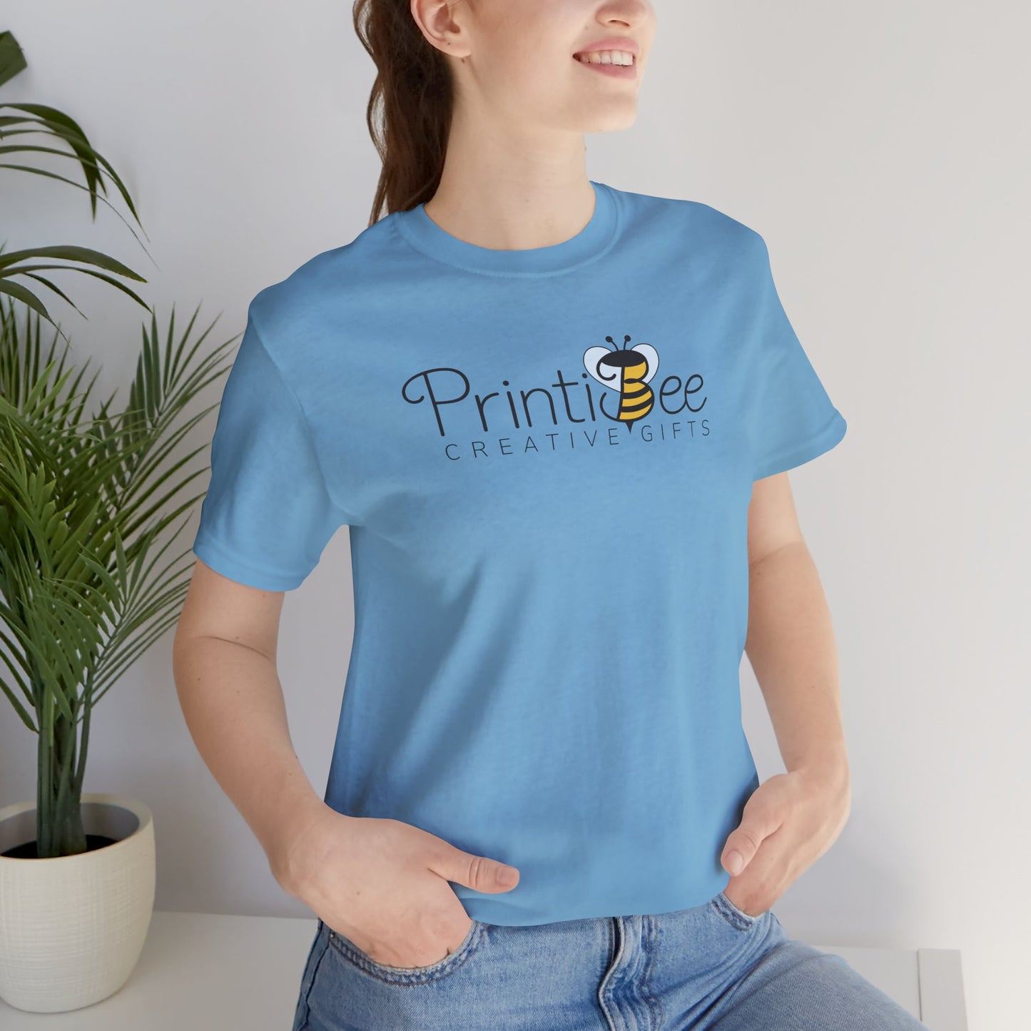 Camiseta con logotipo PrintiBee