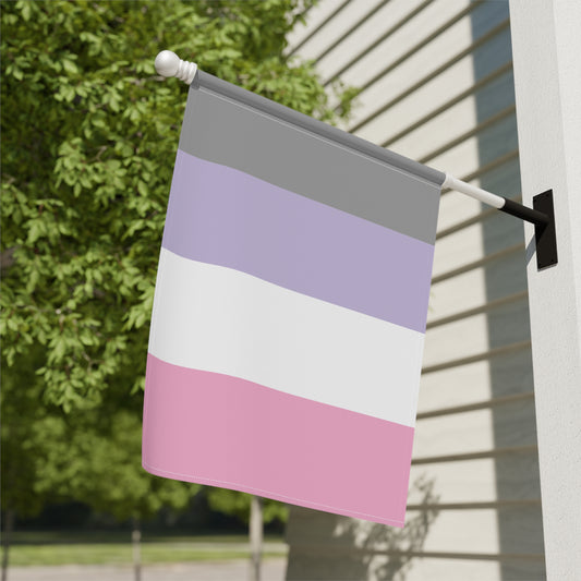 24.5'' × 32'' Cupiosexual Pride Garden Flag Banner