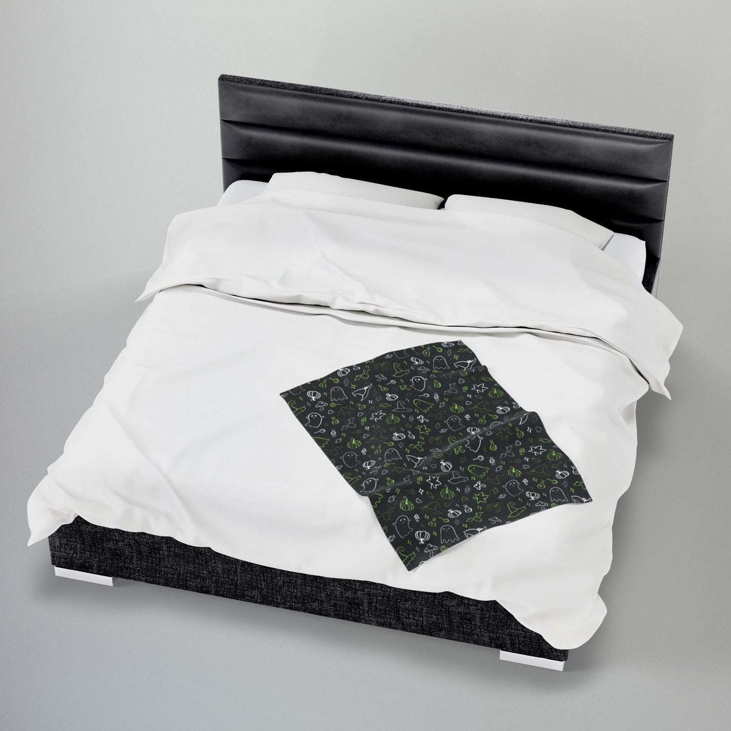 Agender Pride Halloween Velveteen Plush Blanket
