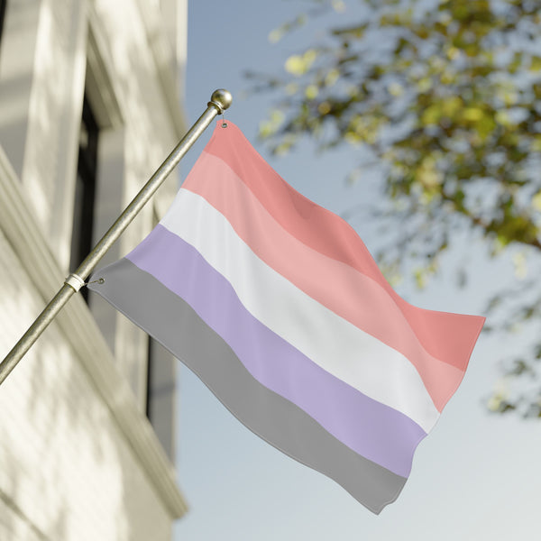 24'' × 36'' Cupioromantic Pride Flag with Grommets
