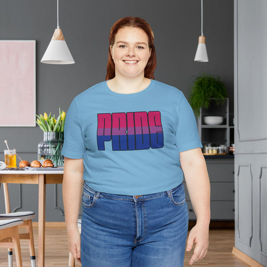Ocean Blue Bisexual Pride Tee