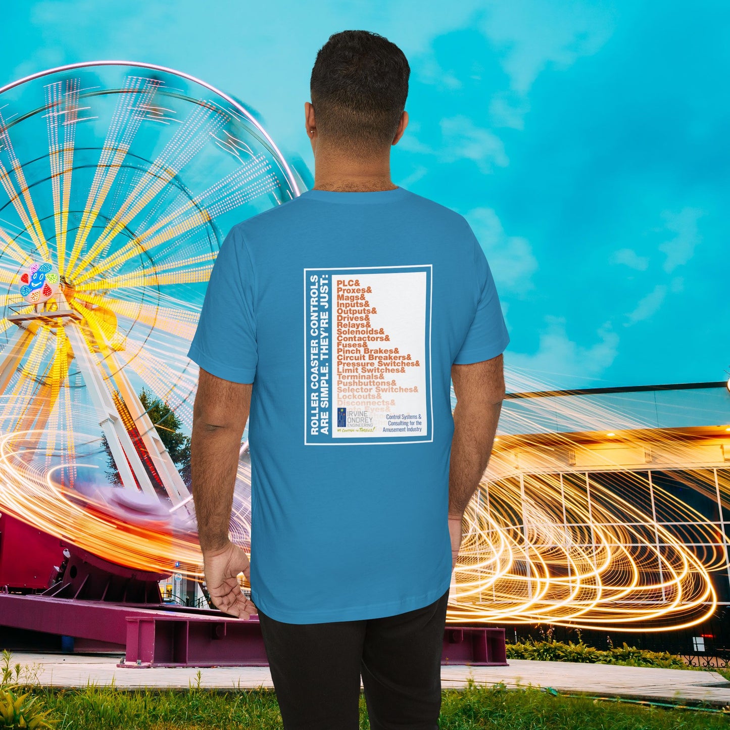 OG Controls Tee (BACK graphic) • Irvine Ondrey Engineering
