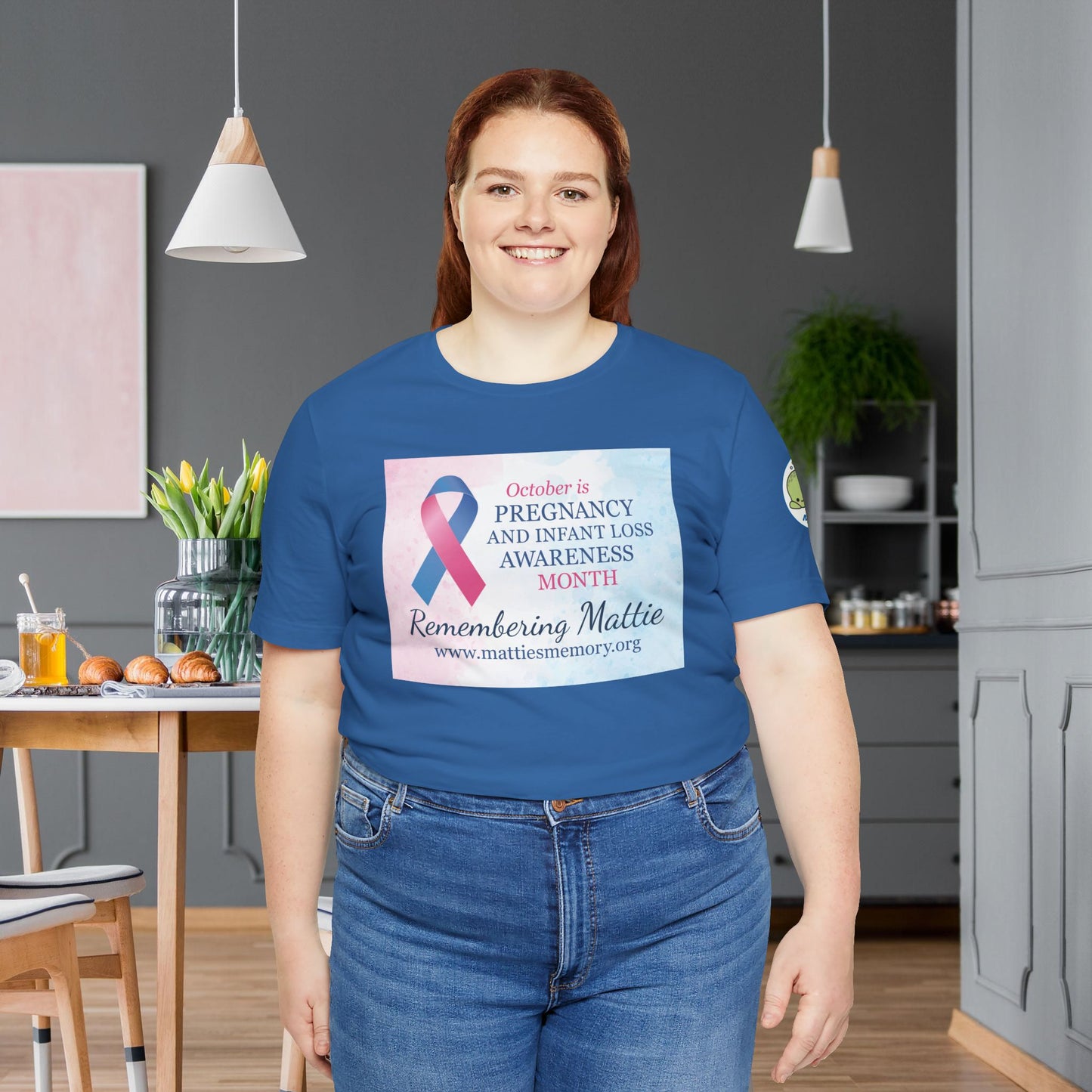 Pregnancy & Infant Loss Awareness Tee • Mattie's Memory