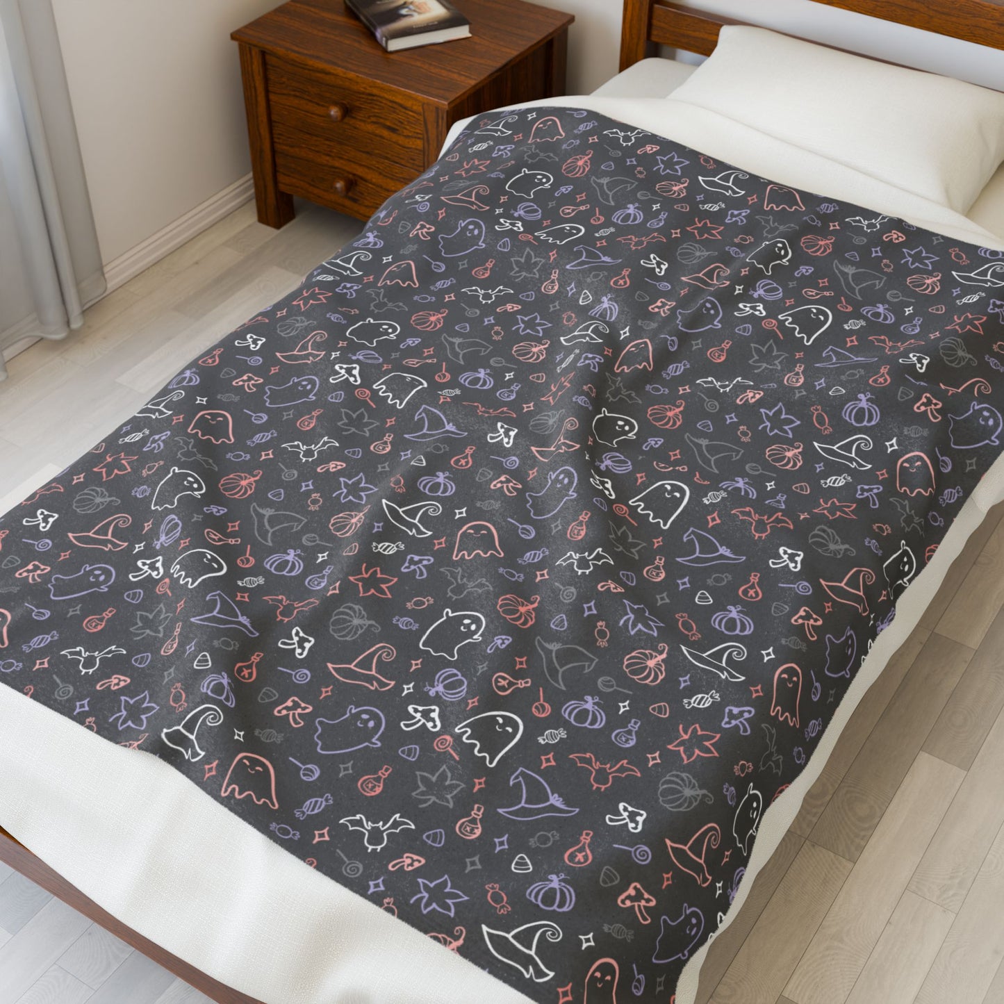 Cupioromantic Pride Halloween Velveteen Plush Blanket