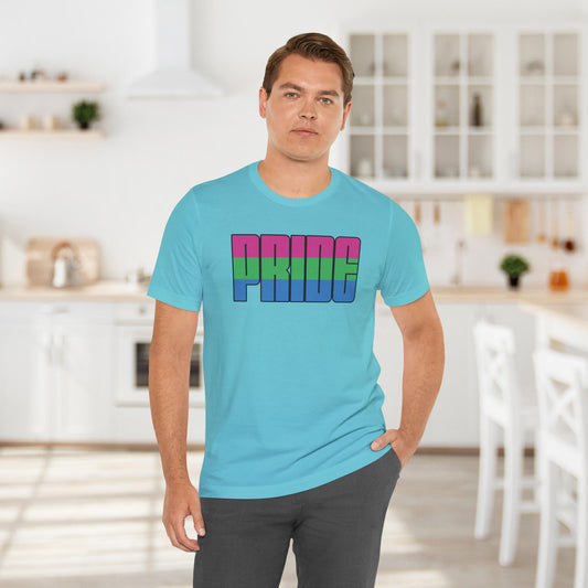 Turquoise Polysexual Pride Tee